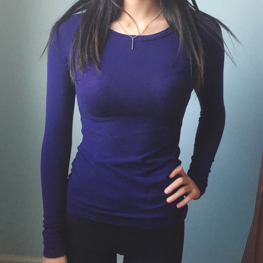 F21 Purple Long Sleeve